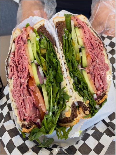 Pier Pastrami sandwich