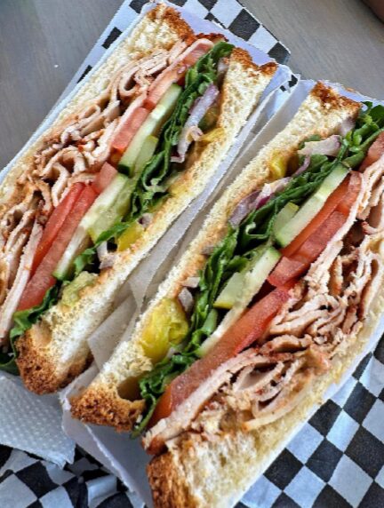 Tidal Wave Turkey sandwich